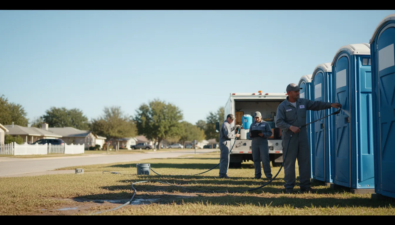 Long-Term Portable Toilet Rental in Mer Rouge, LA near me
